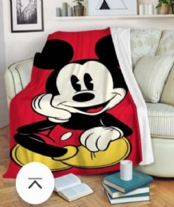 JETÉE MICKEY MOUSE (COUVERTURE) 4 PIEDS X 5 PIEDS